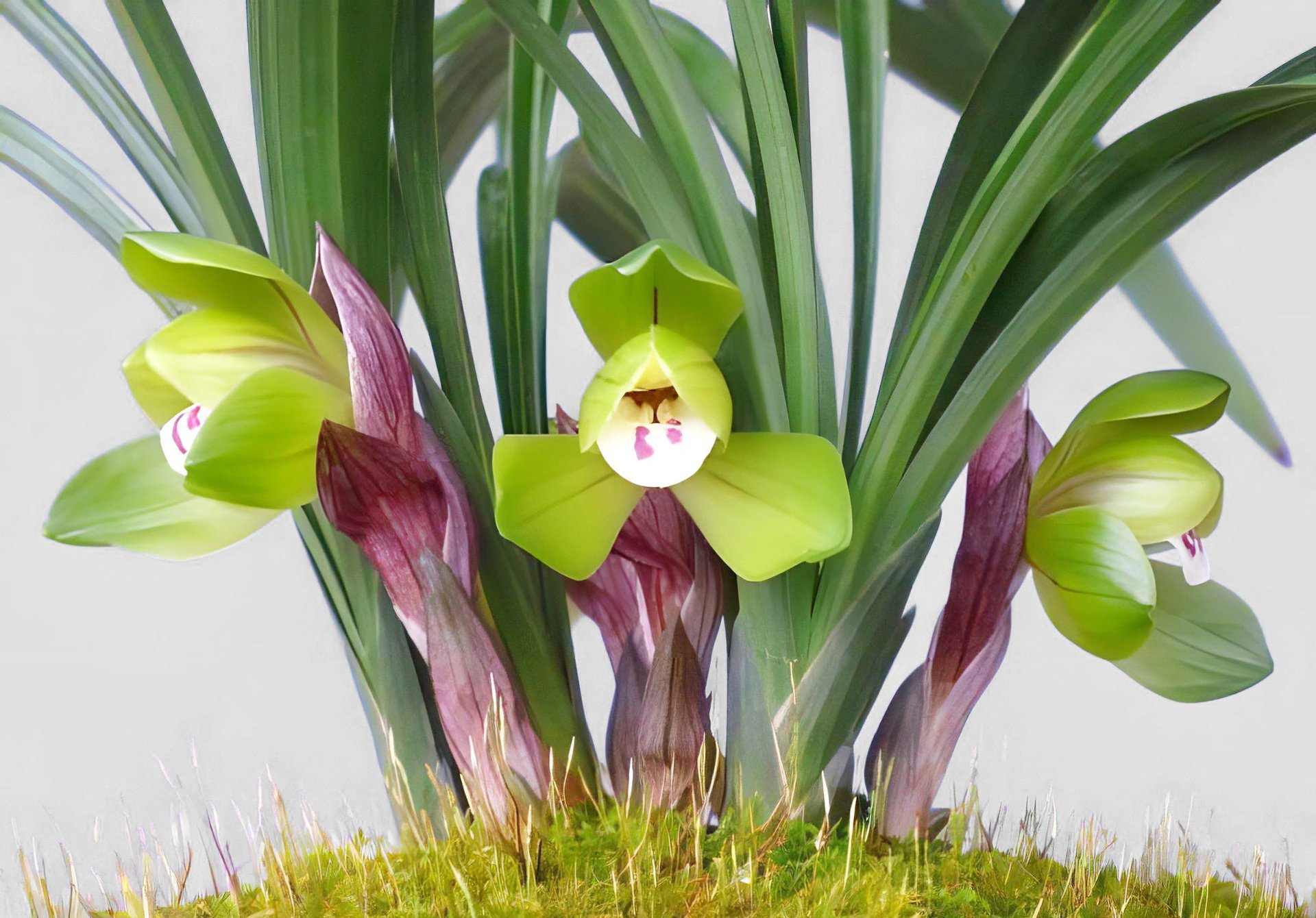Cymbidium goeringii” Da Fu Guei”