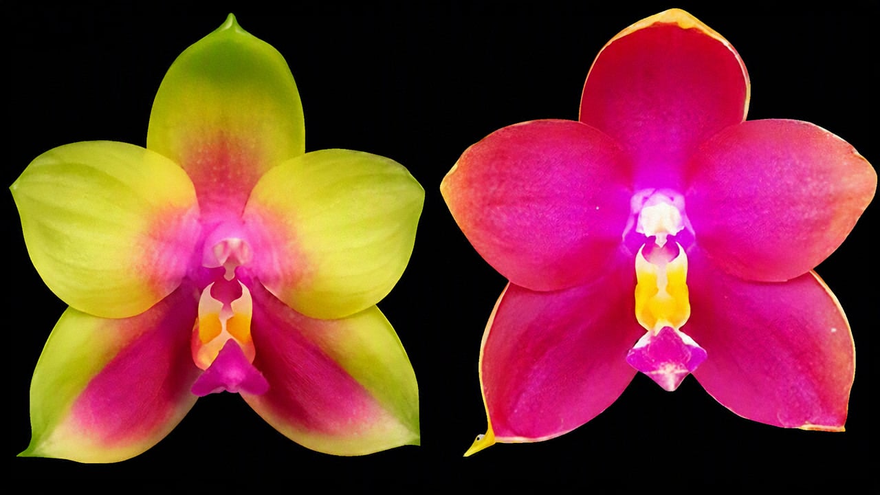 Phal. LD's Bear Queen 'Peter' x Phal. Zheng Min Neon 'Best' 2