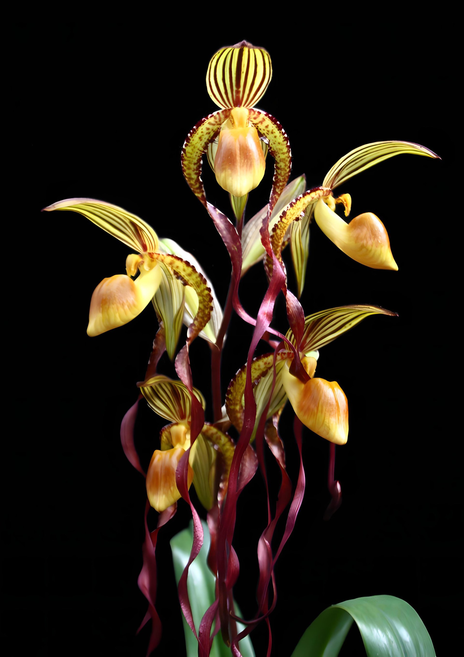 Paph.Michael Koopowitz x Paph.Yi-Ying Stanta Claus (N17)