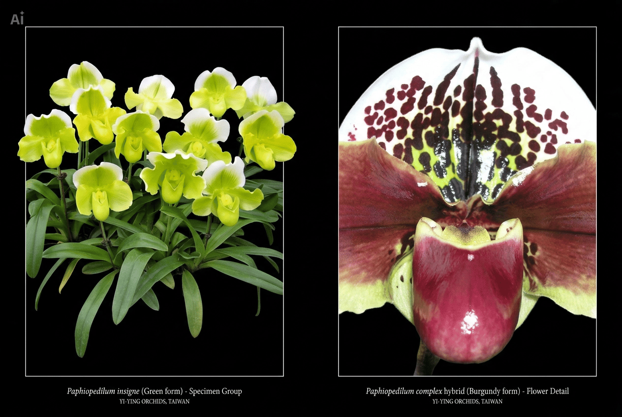 Paph.Yi-Ying Golden Slipper x Paph.Yi-Ying Twinkling Stars 4