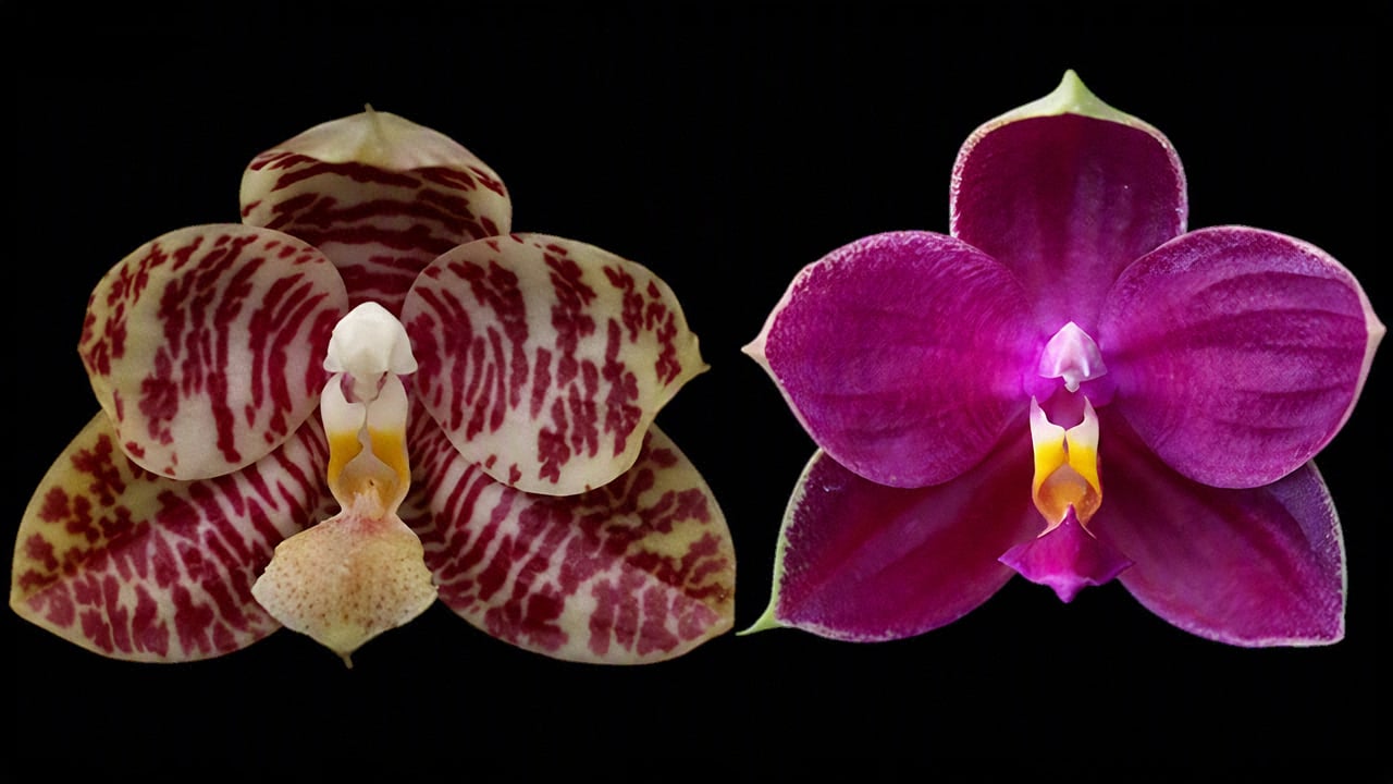Phal. Zheng Min Diffuse 'Peter #20'  x Phal. Mel's Purple Ruby 'Peter #2' 2
