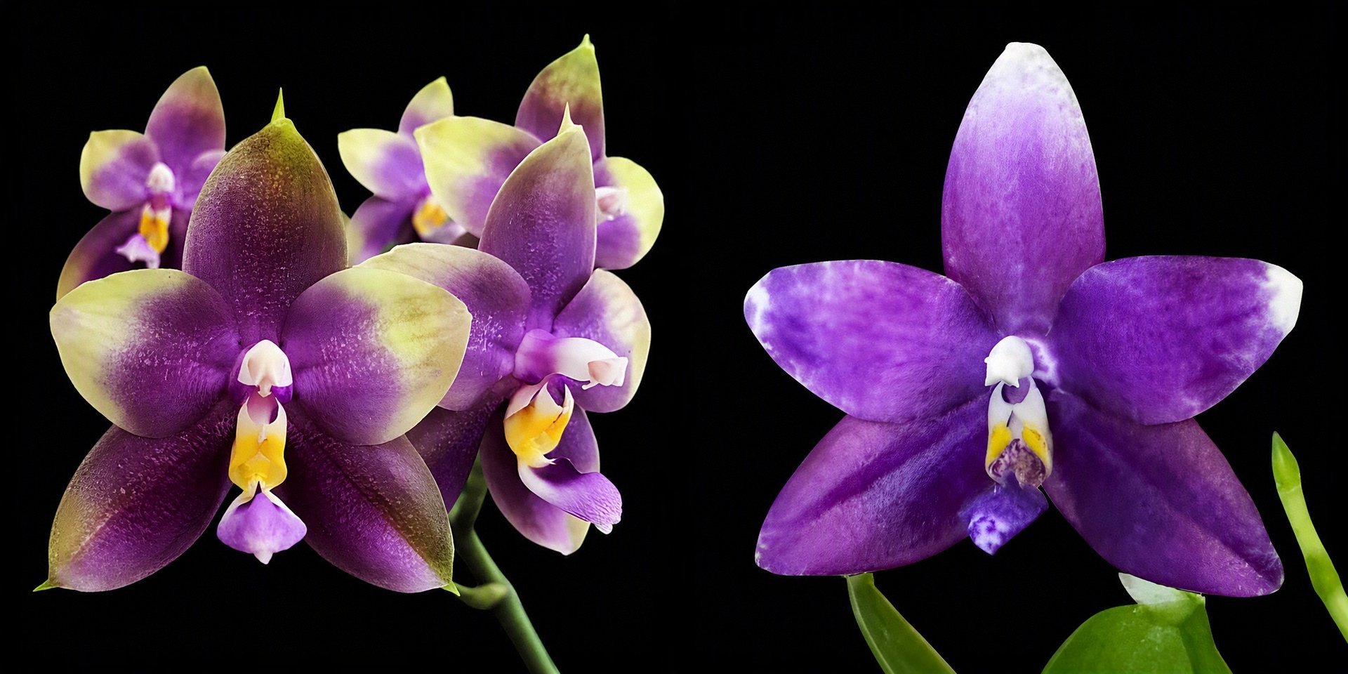 Phal Mituo Blue Bear x Phal. Lioulin Blue Peacock 3